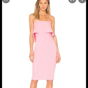 Strapless Pink Dress, Likely, size 10